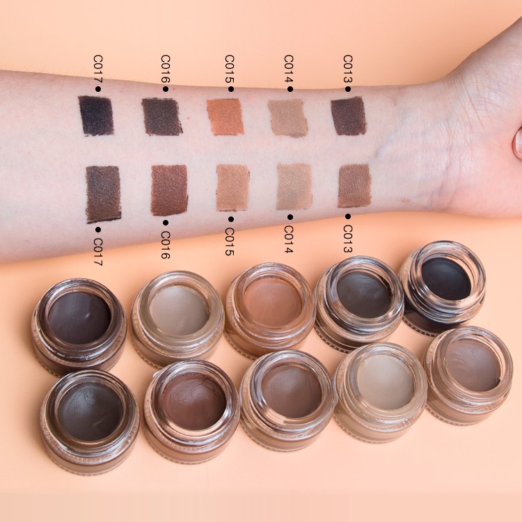 eyebrow swatches