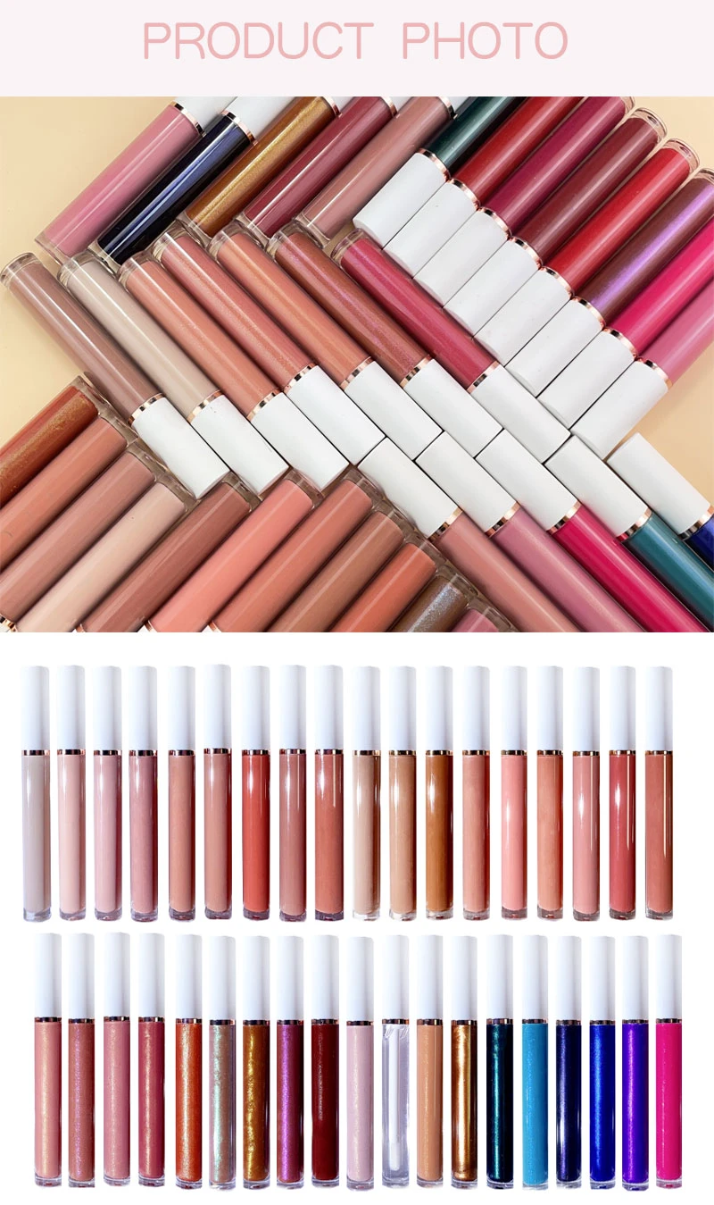 white tube lip gloss