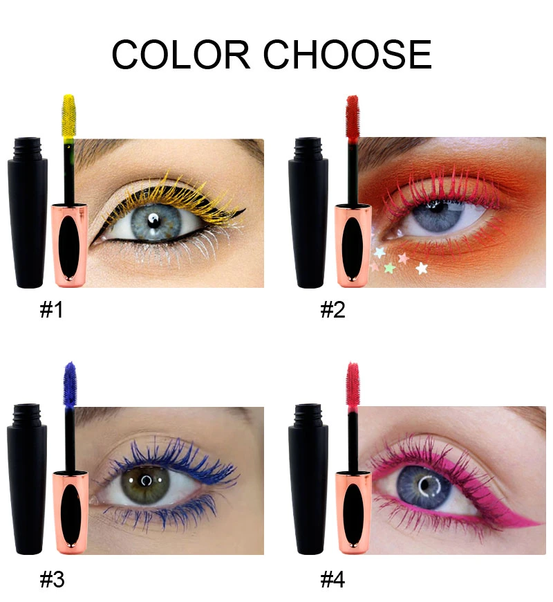 colored mascara