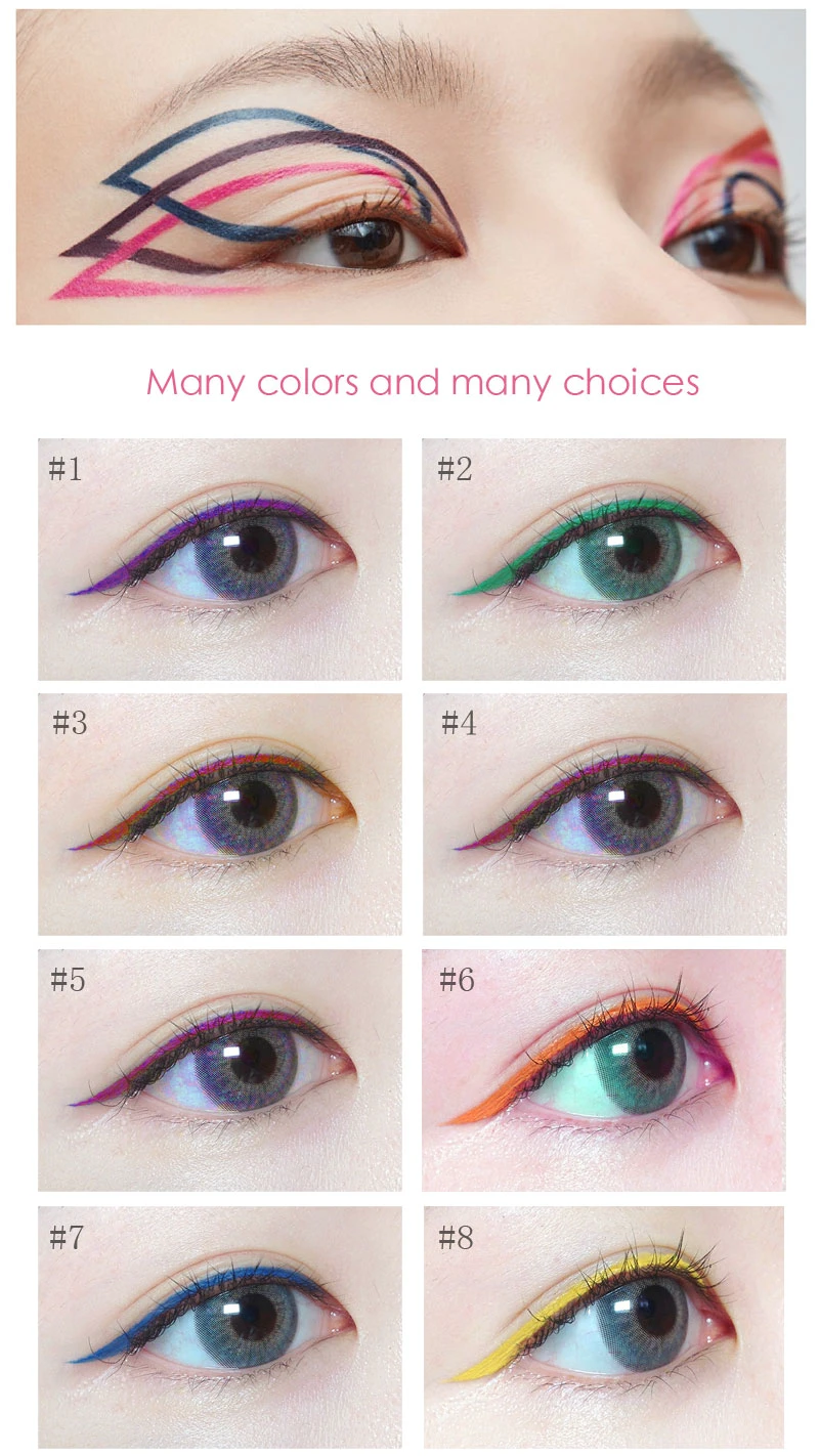 colored eyeliner