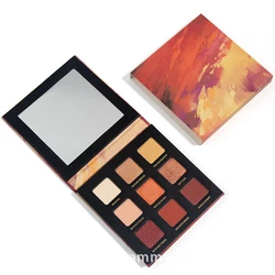 Warm tone eyeshadow palette wholesale