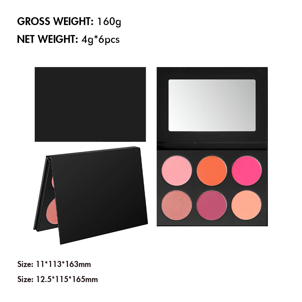 high pigment blush palette