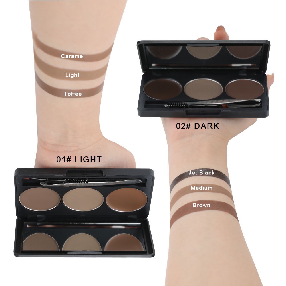 eyebrow powder palette