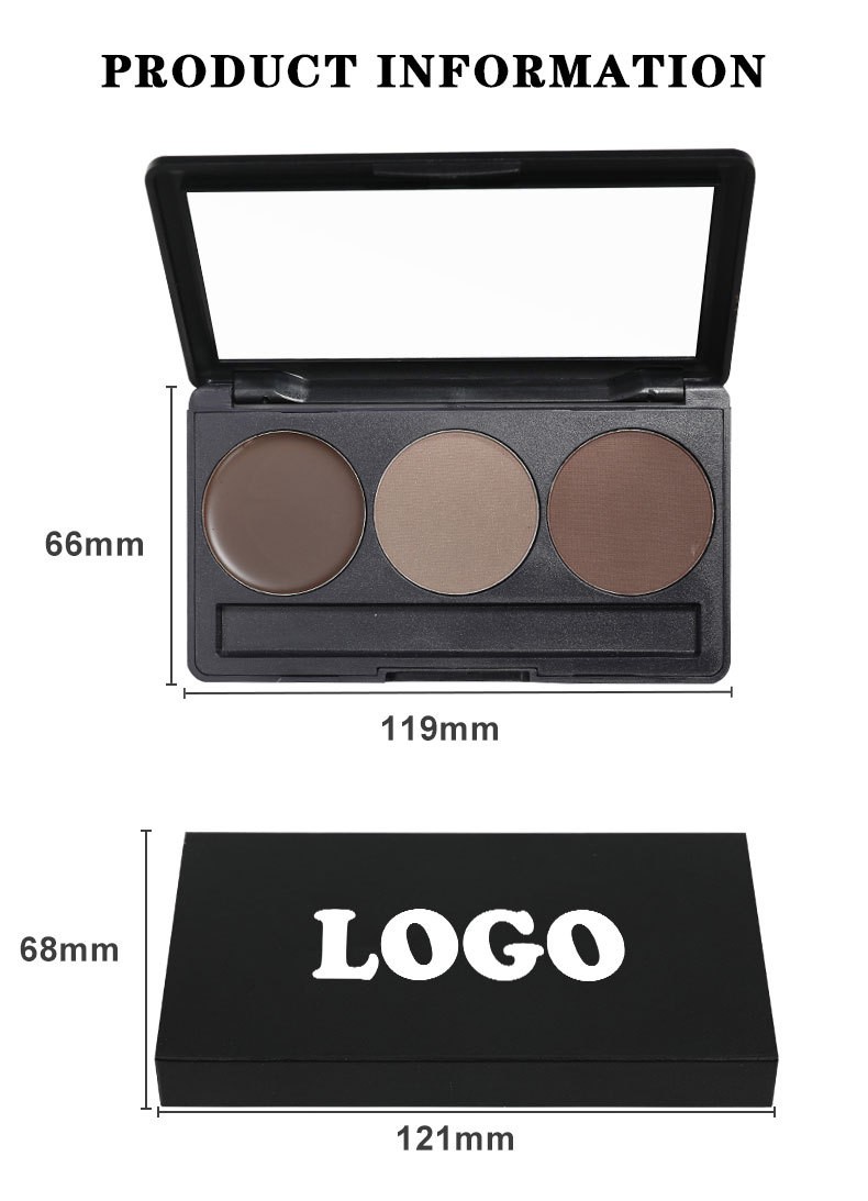 private label eyebrow palette